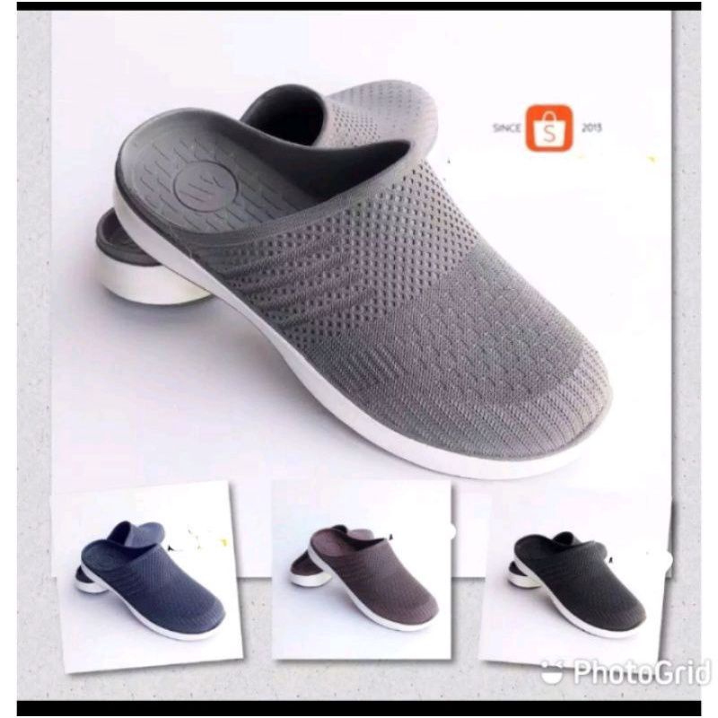 38-44 Sandal slop bapaw pria sandal yumeida pria Sandal selop karet pria Yumeida GT