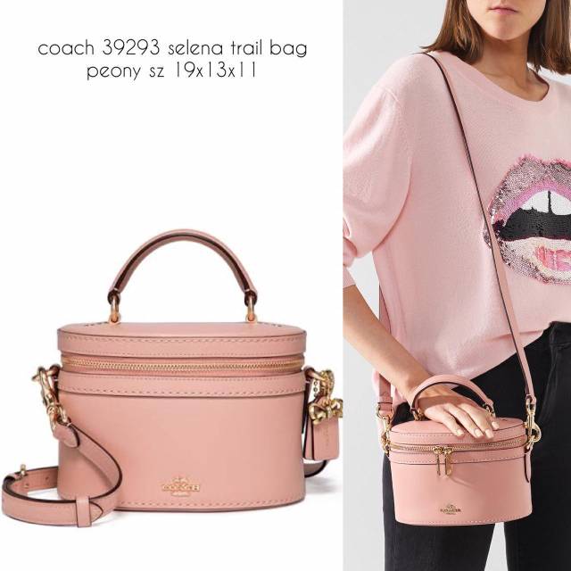Coach f39293 selena trail bag (peony)