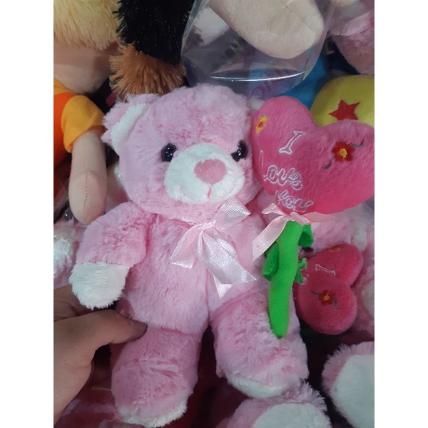 Boneka Beruang pink kecil Teddy bear boneka beruang mini