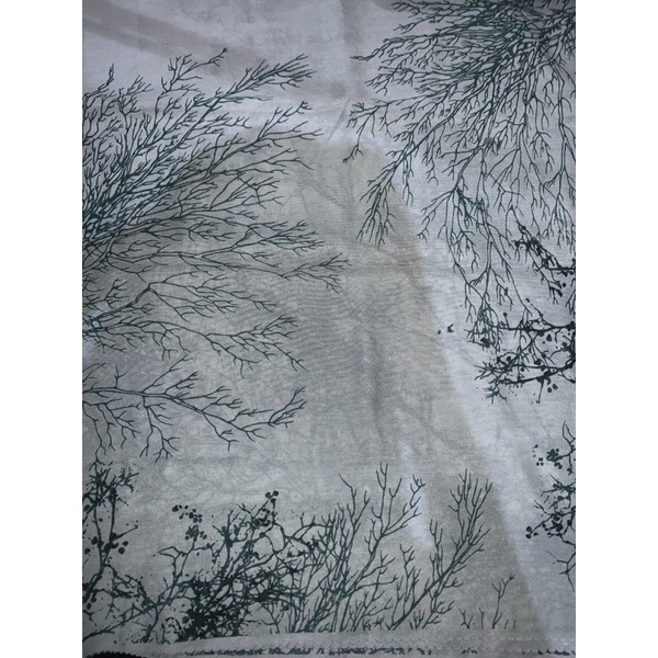 SEGIEMPAT VOALDENAY KW PREMIUM / HIJAB JILBAB SQUARE VOAL MOTIF LASER CUT-Motif 36