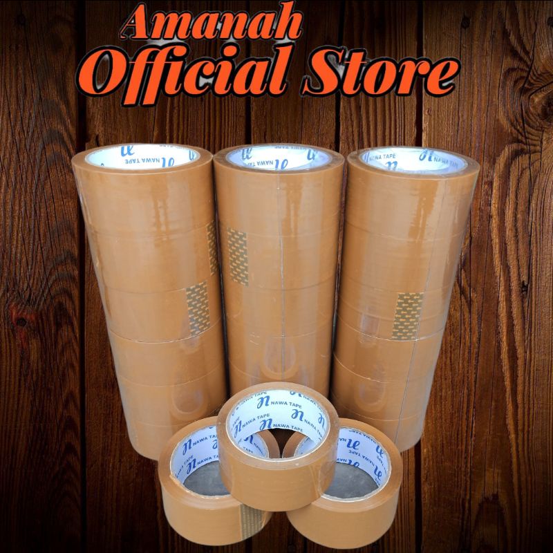 

Promo LAKBAN BENING COKLAT 90 YARD x 45 MM KUALITAS DAIMARU harga 1 pcs