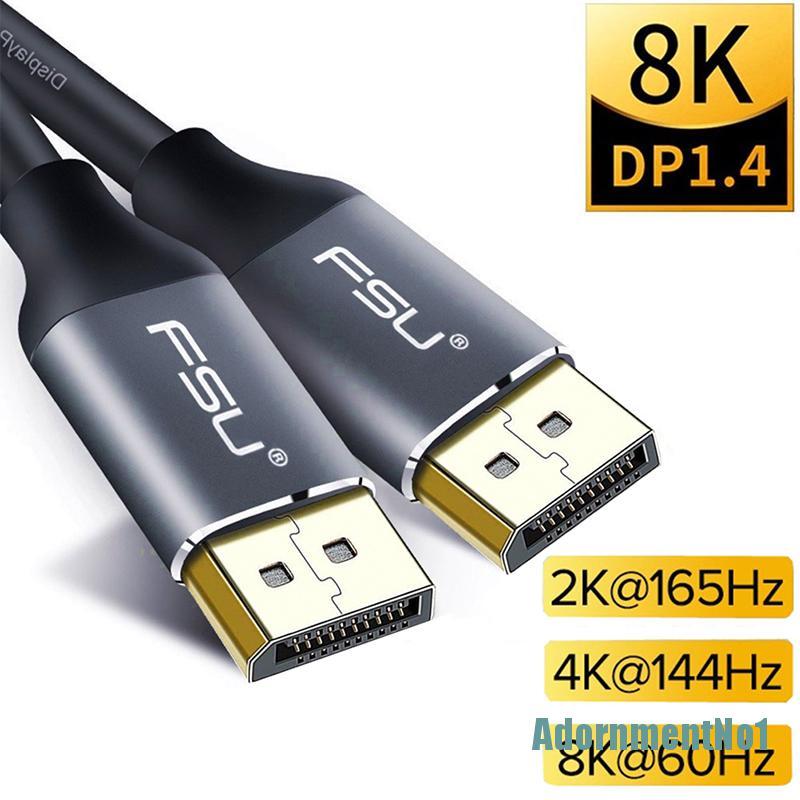 Kabel Display Port Dp Ke Dp 1.4 8k 4k Hdr 165hz 60hz