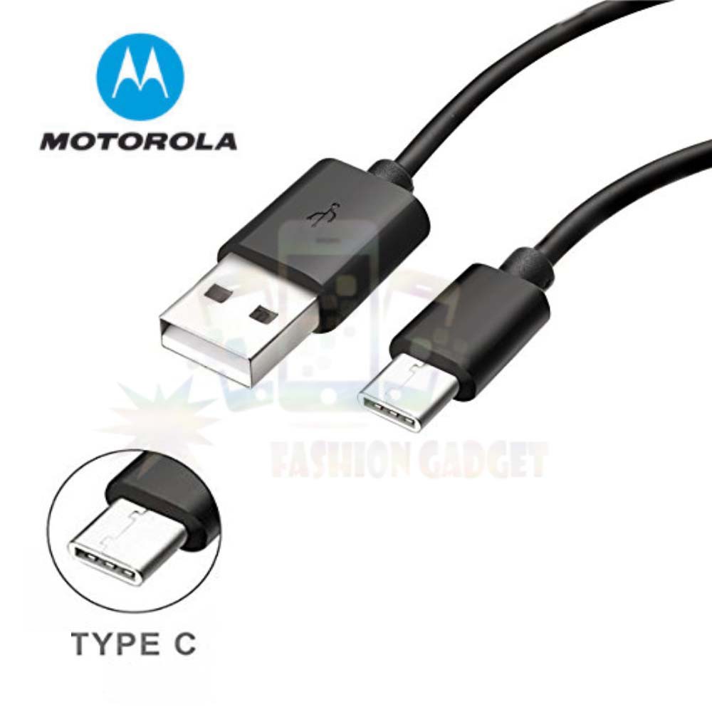 Kabel Motorola Type C 100% Original New Cable Data Moto Type C For All Type HP With Type C Slot