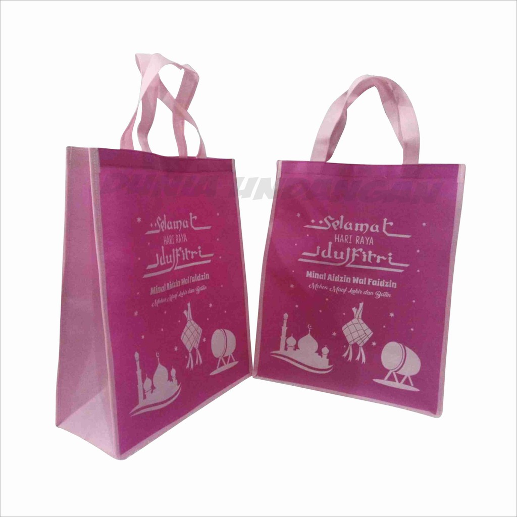 

Tas Lebaran Tas Hantaran Hari Raya Idul Fitri Warna Magenta Ada Lebar Samping