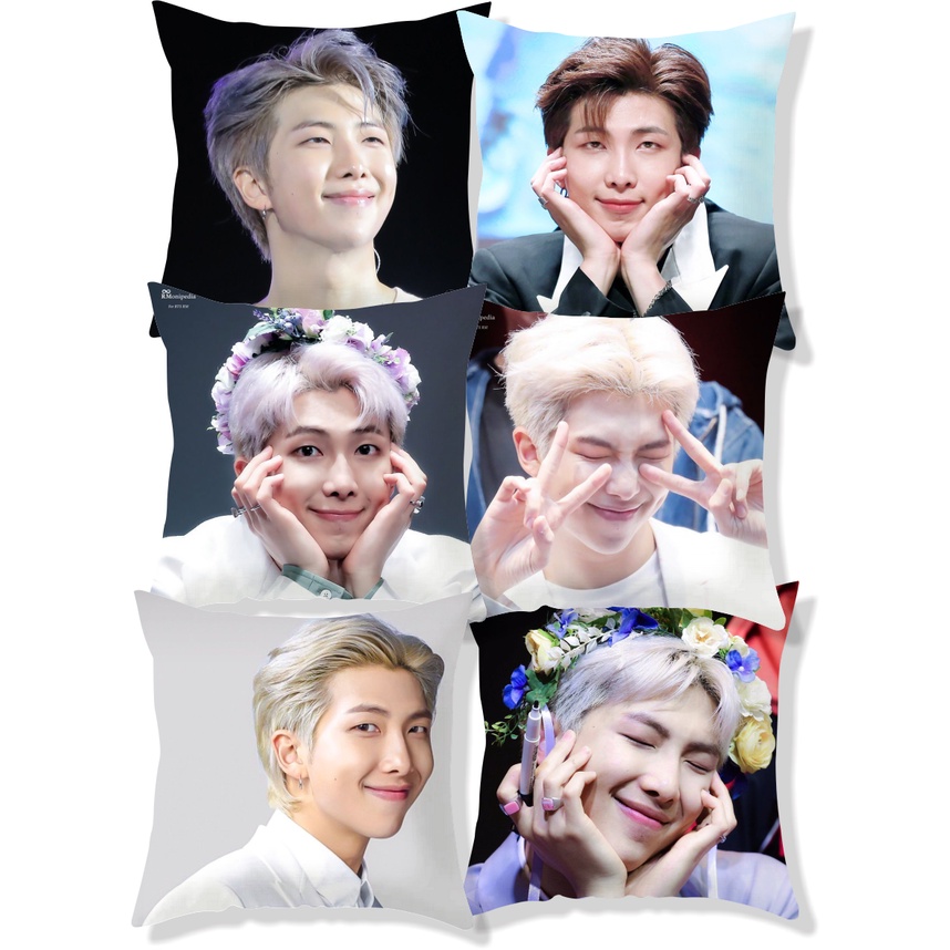 Bantal RM BTS 30x30 cm Part 1 #RM 001-010/ Bantal Sofa RM BTS / BTS Unofficial Group