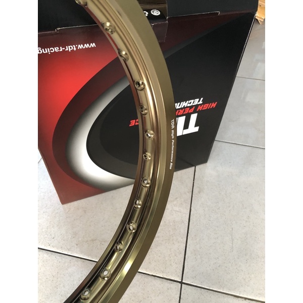 velg tdr wx ring 17 brown ukuran 185