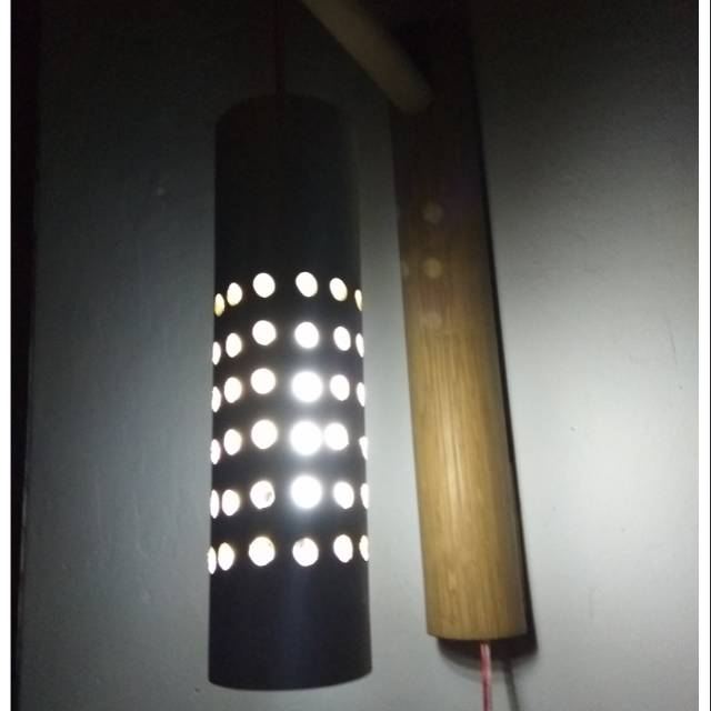 Lampu Hias Bambu