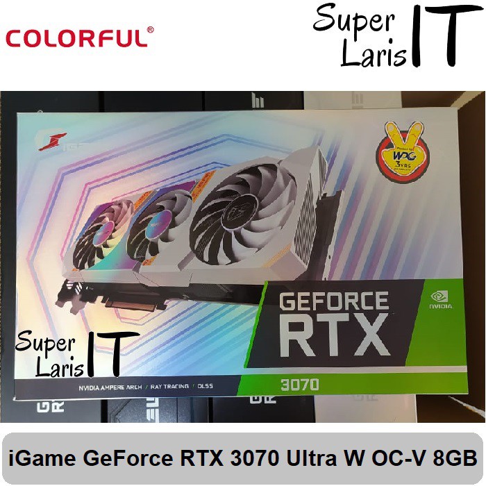 Vga Colorful iGame RTX 3070 Ultra W OC-V 8GB GDDR6 256bit non LHR