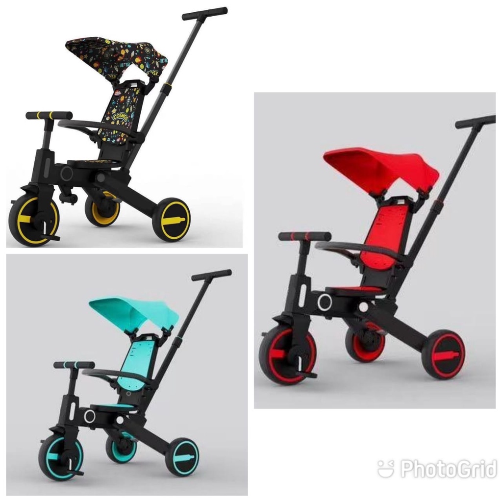 Sepeda parklon / PARKLON SAFE RIDER 7 IN 1 SMART FOLDING TRIKE / SEPEDA ANAK / parklon tricycle / sepeda roda tiga sepeda lipat parklon tricycle parklon safe ride