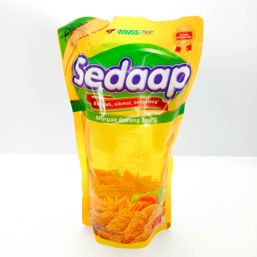 

SEDAAP MINYAK GORENG REFILL 1 Liter