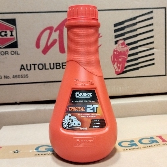 OLI 2T / OLI SAMPING MOTOR 2 TAK QRANGE / ORANGE 2T TROPICAL 700 ML