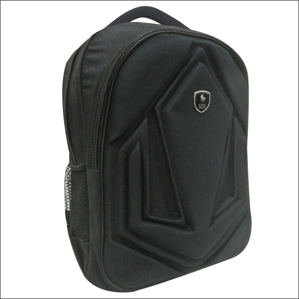 Unipolo 8801 - Tas Ransel Laptop Emboss Untuk Pria Wanita Unisex - Bagpack Sekolah