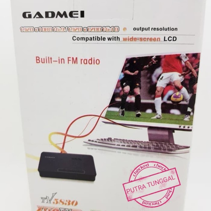 Tv Tuner Gadmei 5830 Penganti 5821new