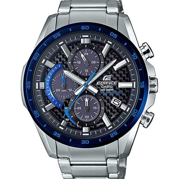 CASIO EDIFICE EQS-900DB-2A SOLAR POWER ORIGINAL