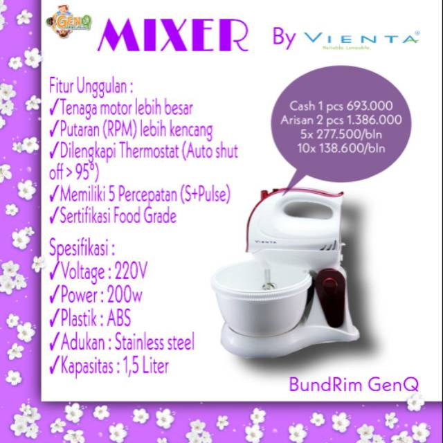 Mixer VIENTA