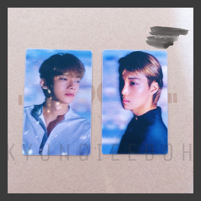 LENTICULAR PHOTOCARD SEASON GREETING EXO 2019