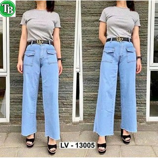 NINA KULOT  POCKET JEANS  RAWIS  KULOT  BOYFRIEND POCKET 