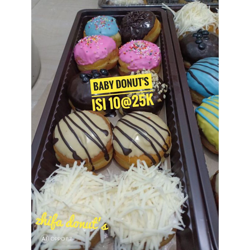 

donat kentang brownies dll.