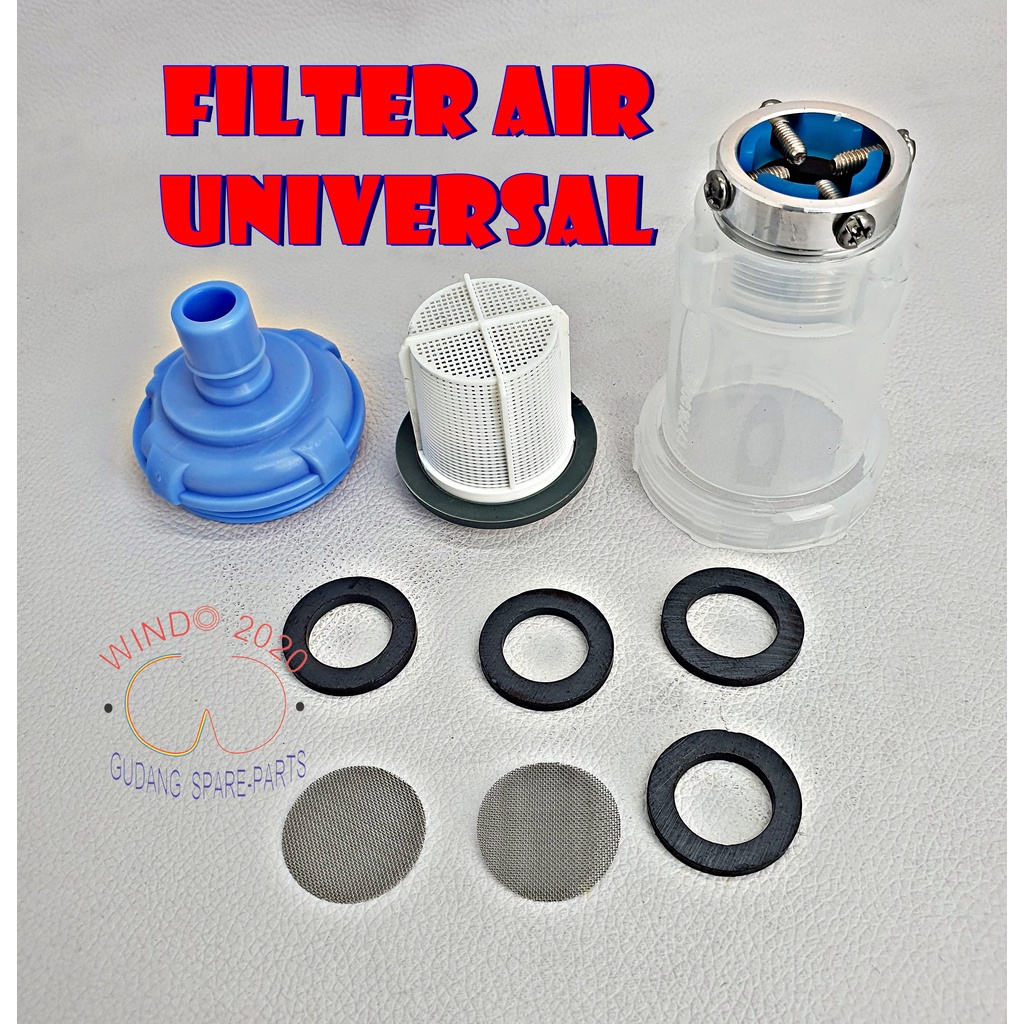 FILTER KRAN AIR MESIN CUCI UMUM MULTI | PILTER SARINGAN / PENYARING LUMUT MASUK AIR KERAN UNIVERSAL