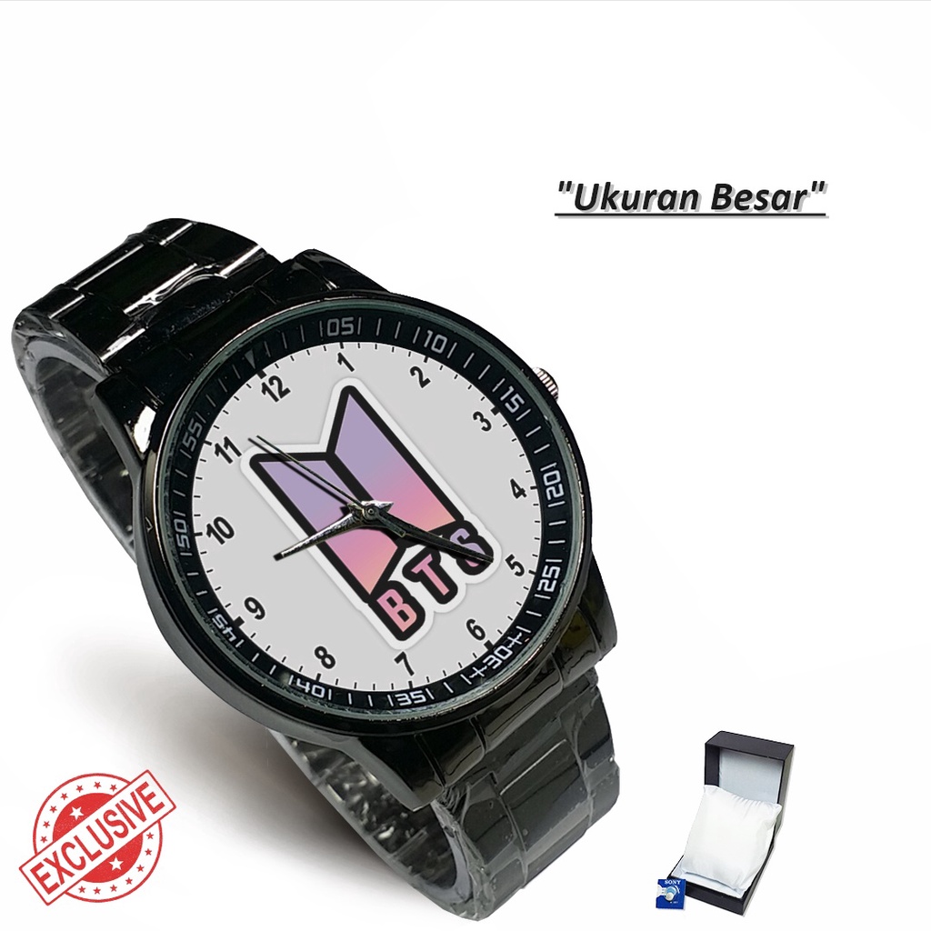 Jam Tangan Rantai Couple (BANGTAN BOYS) BTS 2 (Keren)