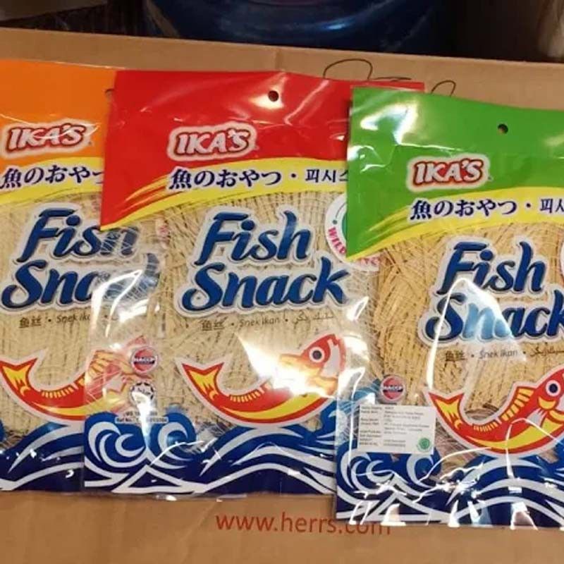 

FISH SNACK MERK IKA'S 30-50 GRAM - JUHI SNACK CEMILAN IKAN ANEKA RASA