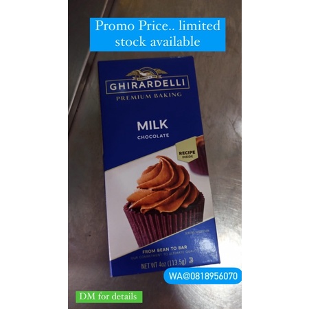

Ghirardelli Baking Chocolate Milk Chocolate