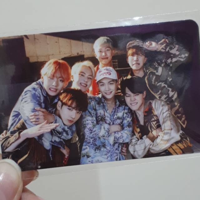 BTS Memories of 2016 Fire Photocard
