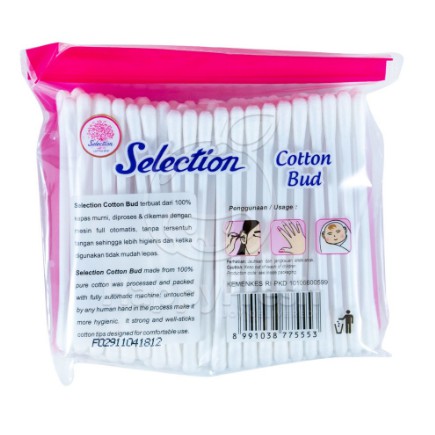 Selection Cotton Bud Pembersih Serbaguna Isi 100 Pcs