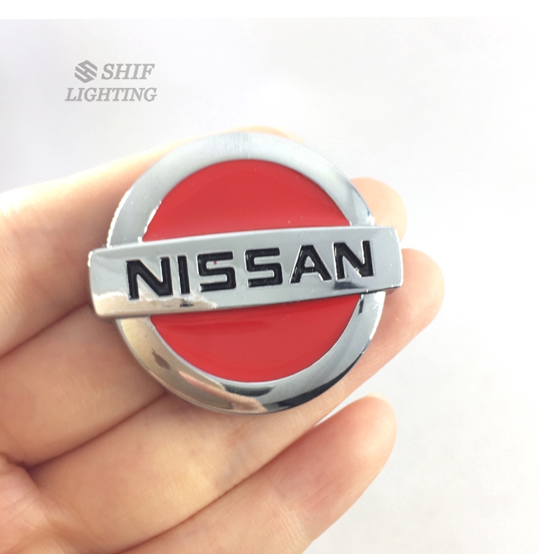 1x Stiker Emblem Logo Nissan untuk Bagasi Belakang Mobil