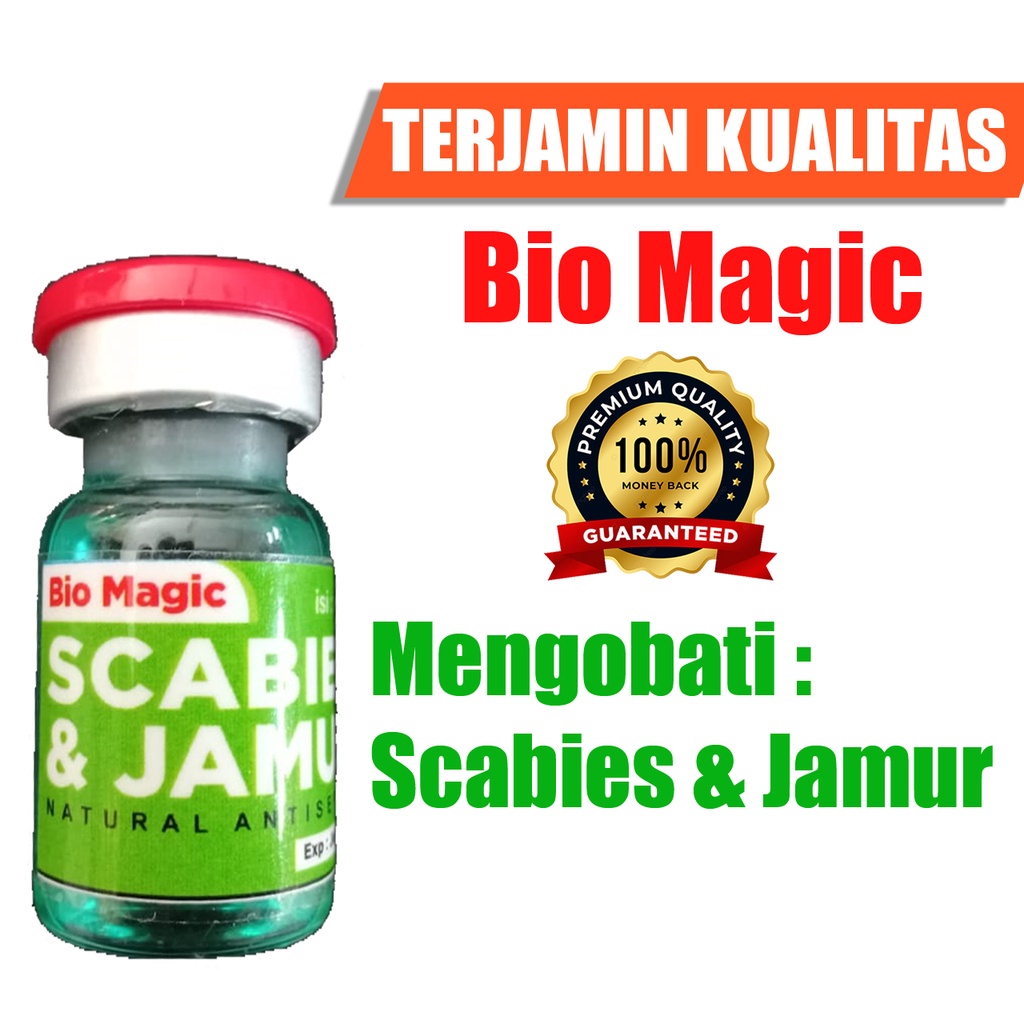 OBAT JAMUR KUCING SCABIES NATURAL ANTISEPTIC BIO MAGIC