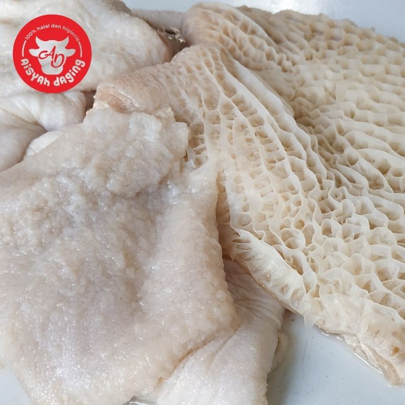 

JUN Babat Sapi Putih gram Aisyah Daging