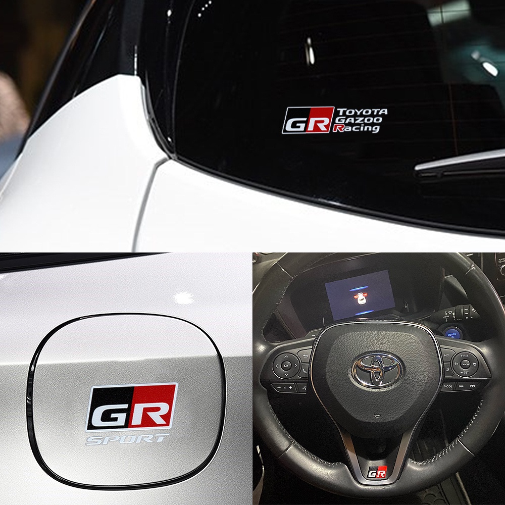 Stiker Reflektif Dekoratif Untuk BRZ / Reiz / 86GT / GAZOO Toyota