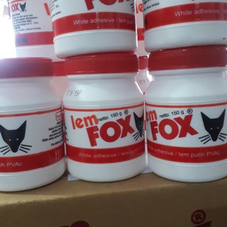 LEM FOX PUTIH KECIL PVAC 150 Gram | Shopee Indonesia