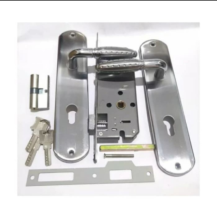 Kunci Pintu Besar Bulat Bintik - Kunci Pintu Rumah - Gagang Pintu