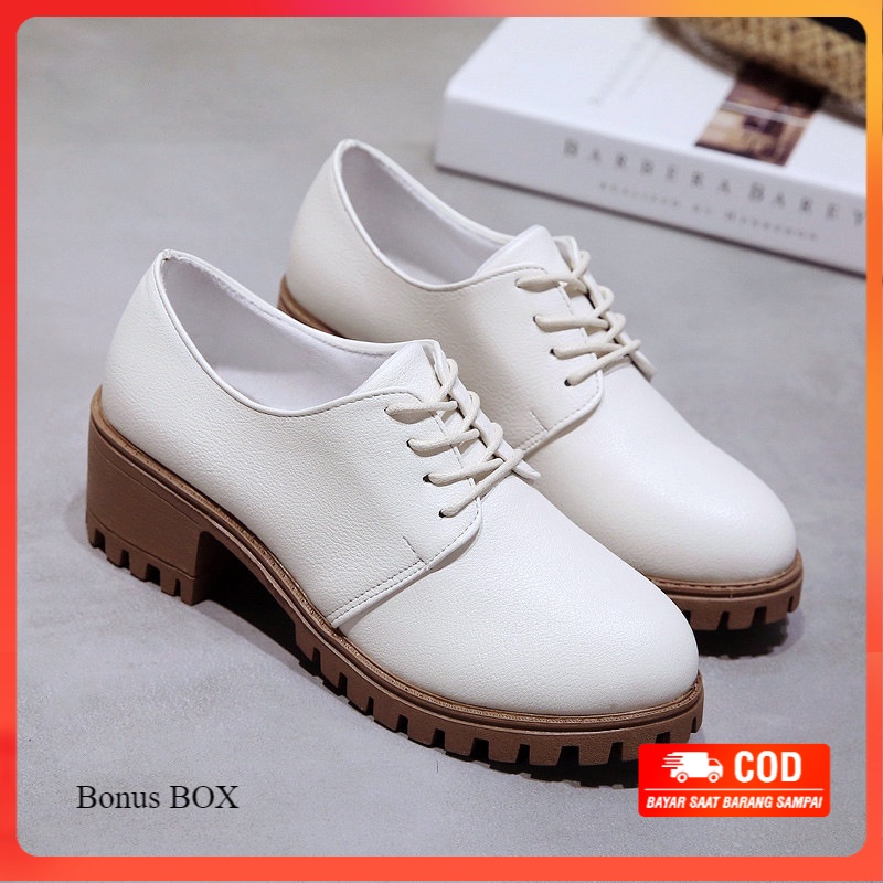 [ ORIGINAL IMPORT ] Sepatu Oxford Wanita Import Premium Quality SI 163