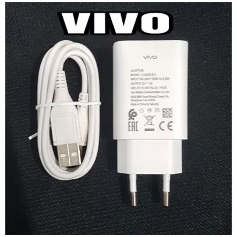 Charger Vivo Fast Charging Type C Micro USB Flash chasan y12 y17 y11 v11 v19 y19 y91 y20 y30 y50