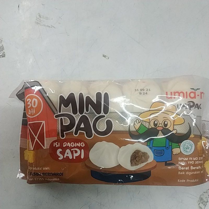 

Umiami minipao isi daging sapi 480 g