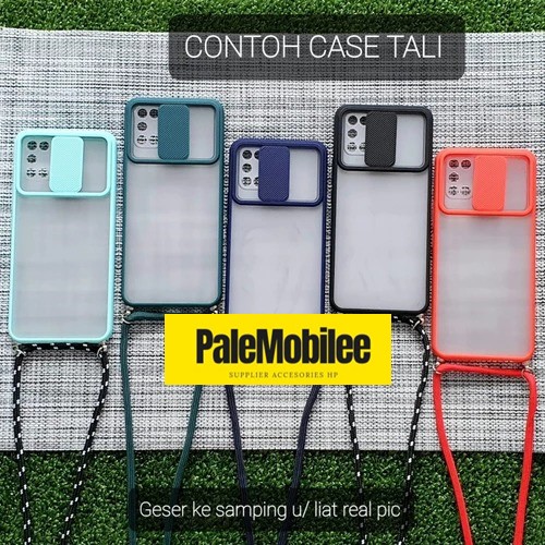 CASING SILIKON REDMI 9T SLIDE KAMERA CASE TALI LANYARD CASE SLIDING KAMERA