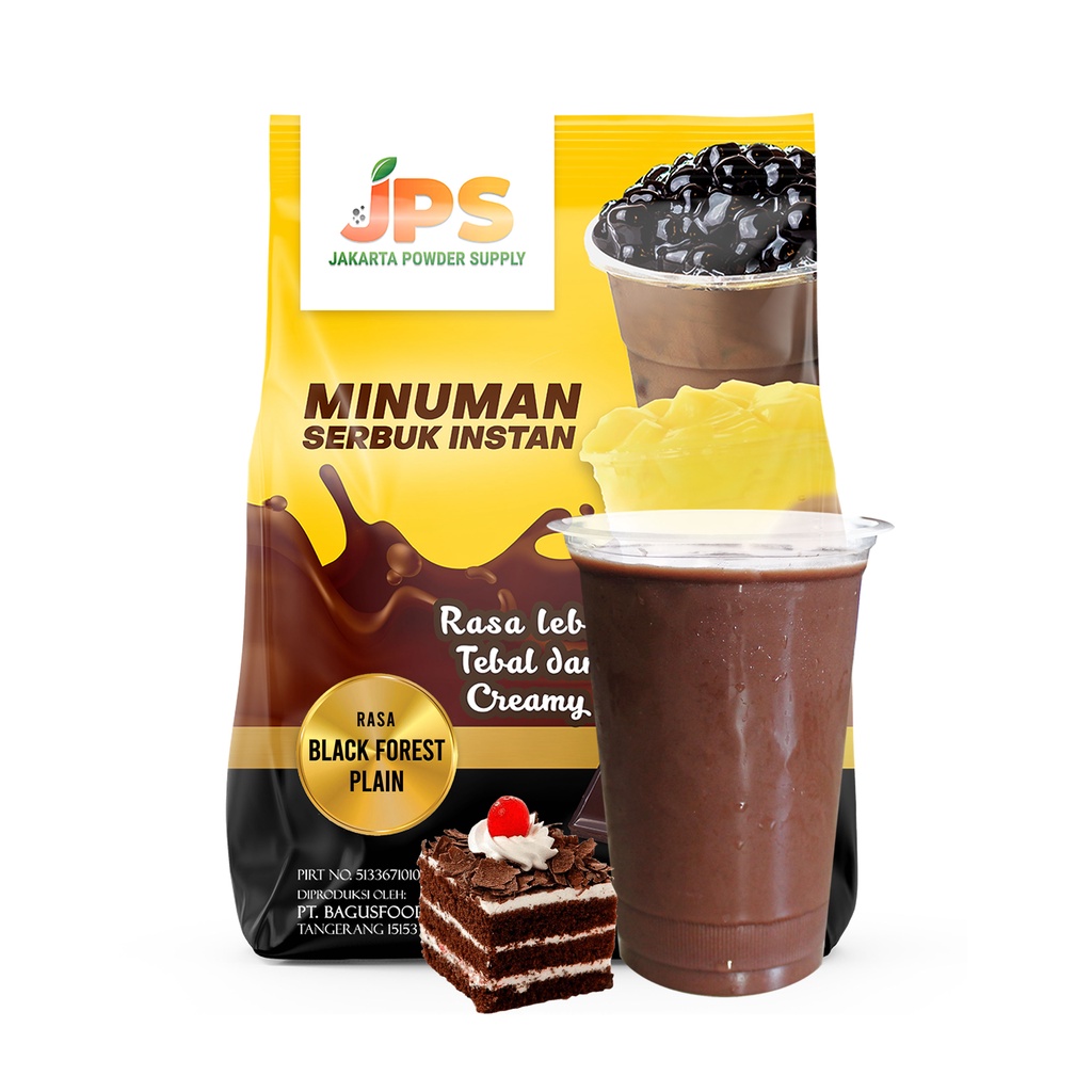 

JPS Blackforest Plain Serbuk Powder Minuman 1 Kg