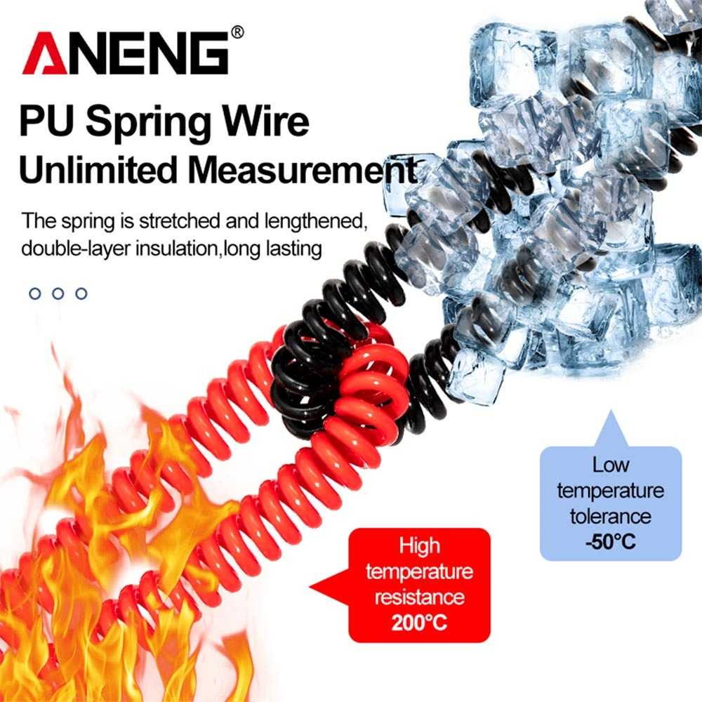 Kabel Digital Multimeter Silicon Spring Wire 20A 1000V Material Silicone Rubber Line Kabel Pengganti Berkualitas