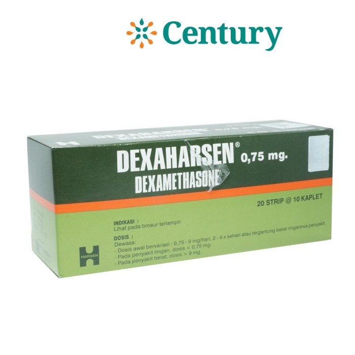 DEXAHARSEN 0.75 MG 0.75 MG 1 STRIP @ 10 KAPLET