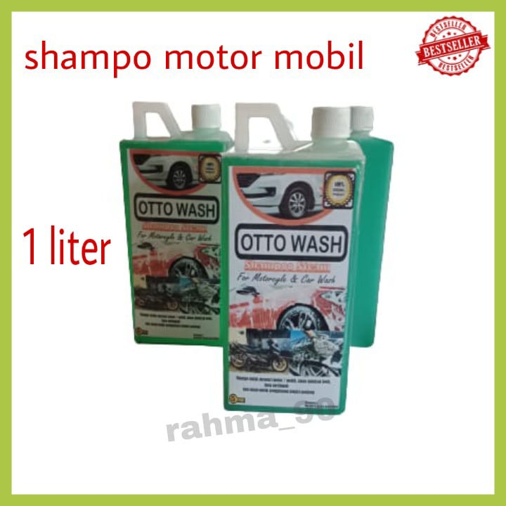 Shampo Mobil Sampo Motor Otto Wash Shampo Steam Shampo Mobil Shampo Motor Free Spons