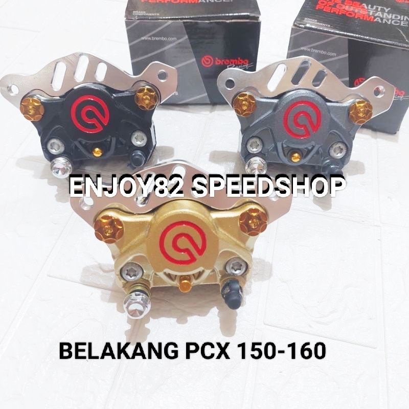 Paket Kaliper 2p Big logo Plus Breket belakang Pcx 150 / 160