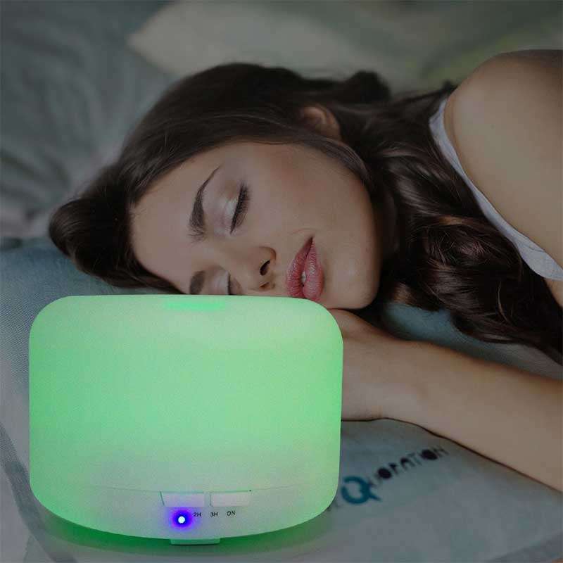 Humidifier Diffuser Aromaterapi Lampu Tidur