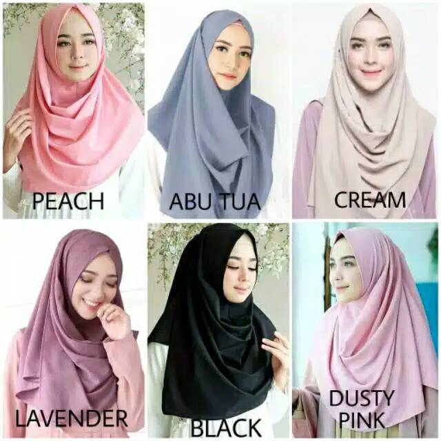 Pashmina instan sala zafina | pastan matt bublepop-2