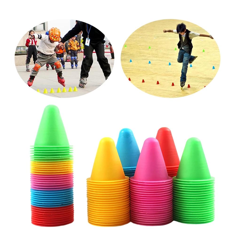 Nickolas1 Gelas Tumpuk Tahan Lama Outdoor Roller Skat Skateboard Skate Training Sarking Kerucut