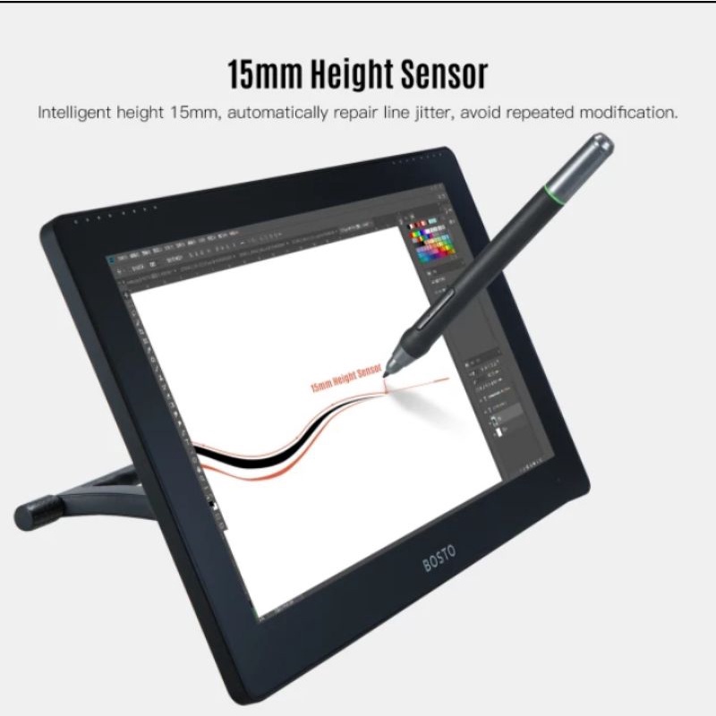 BOSTO Studio 16HD Portabel tablet grafis monitor all in on komputer