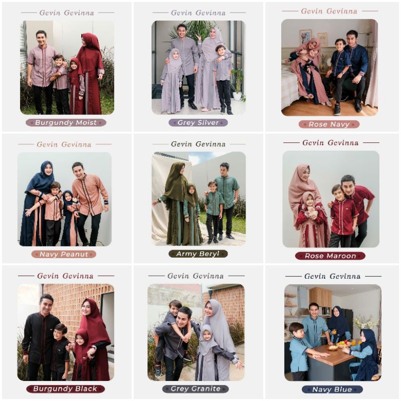 Gevin Gevina Family Set by Shieraki Indonesia