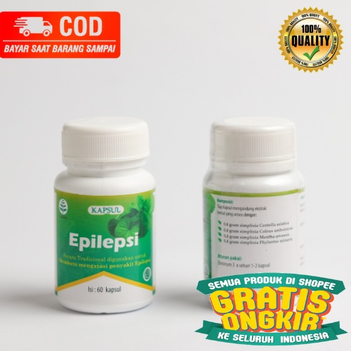 Kapsul Obat herbal epilepsi alami untuk Ayan atau epilepsi dan gejalanya