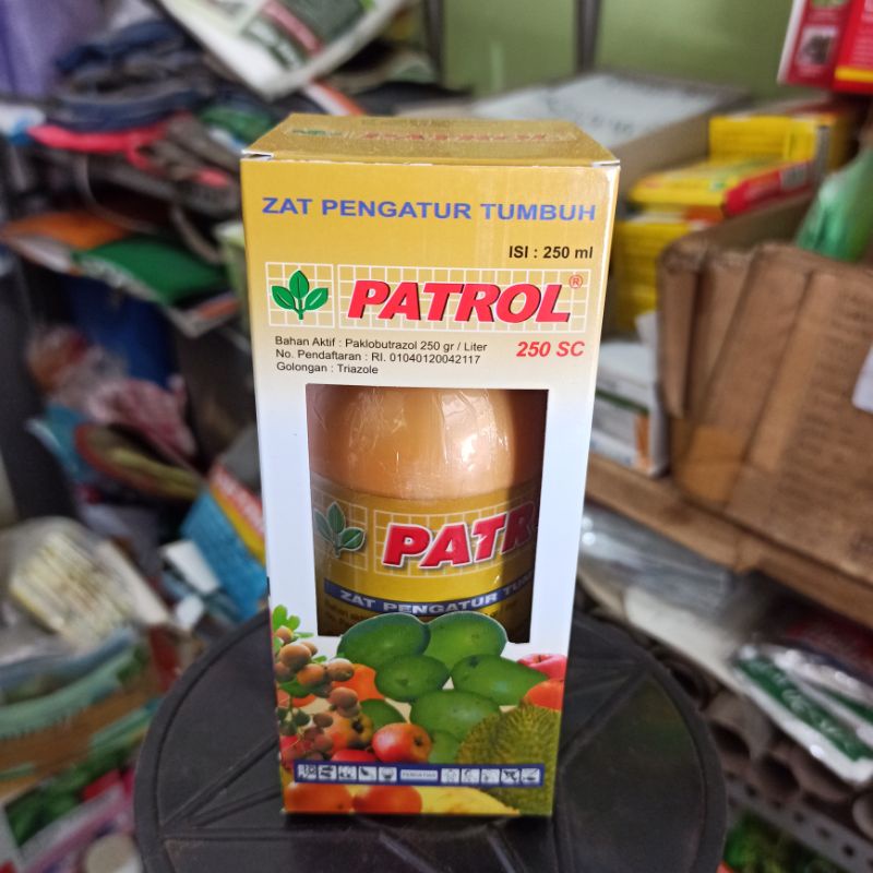 PATROL 250 SC 250 ML ZAT PENGATUR TUMBUH PAKLOBUTRAZOL 250 GR PERANGSANG BUNGA